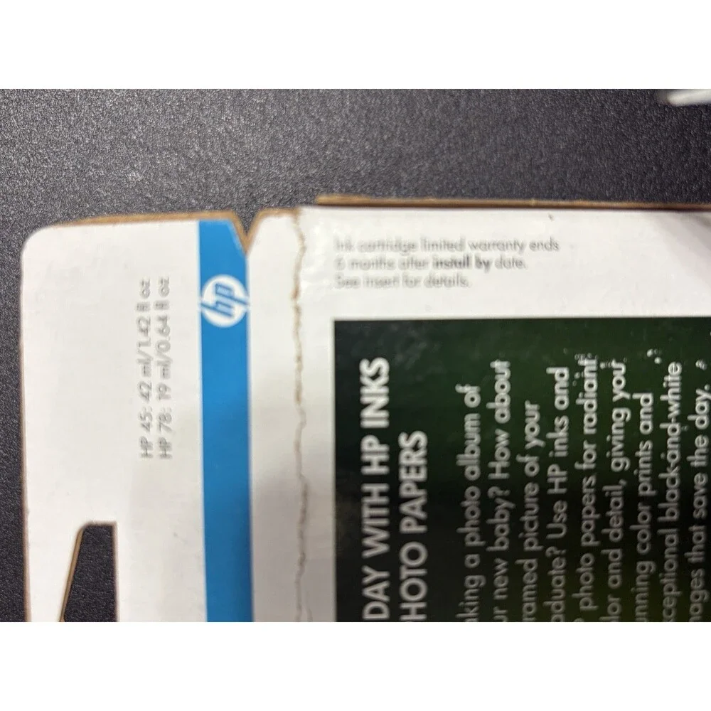HP Two pack toner - 45 black and 78 tri-color